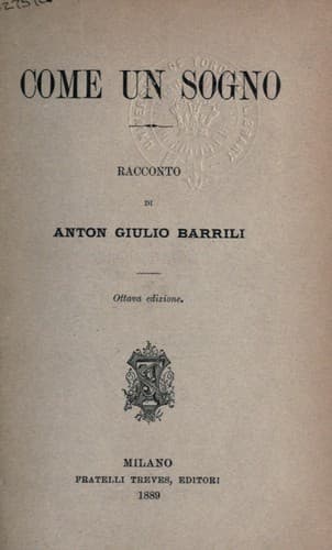 Tapa de Come un sogno