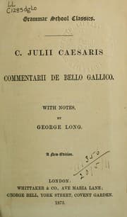 Tapa de Commentarii de Bello Gallico