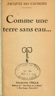 Tapa de Comme terre sans eau