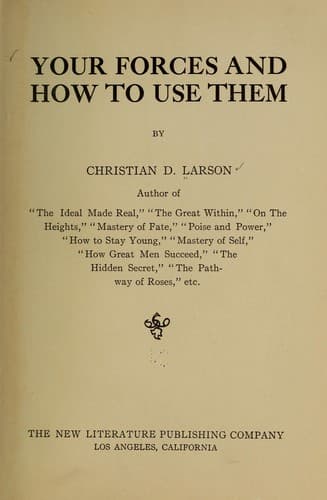 Tapa de Your forces and how to use them