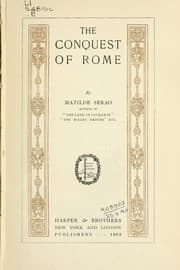 Tapa de The conquest of Rome