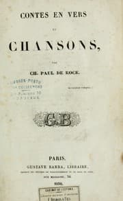 Tapa de Contes en vers et chansons