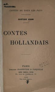 Tapa de Contes hollandais