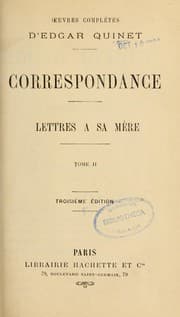 Tapa de Correspondance