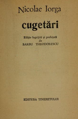 Tapa de Cugetǎri