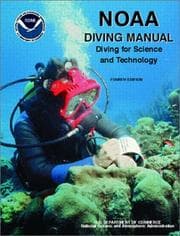 Tapa de NOAA diving manual