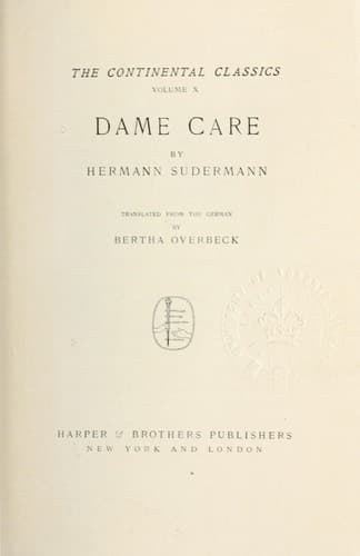 Tapa de Dame Care