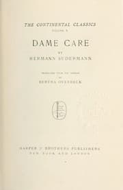 Tapa de Dame Care
