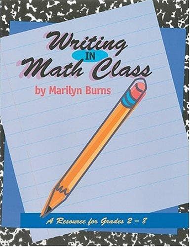 Tapa de Writing in math class