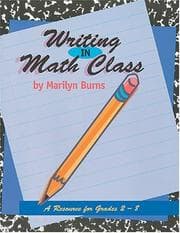Tapa de Writing in math class