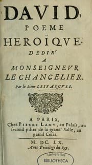 Tapa de David, poème héroïque