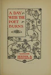 Tapa de A day with the poet Burns