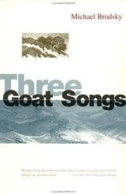 Tapa de Three goat songs