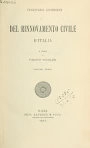 Tapa de Del Rinnovamento civile d'Italia