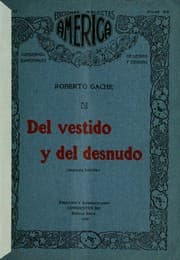 Tapa de Del vestido y del desnudo