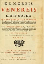 Tapa de De morbis venereis libri novem