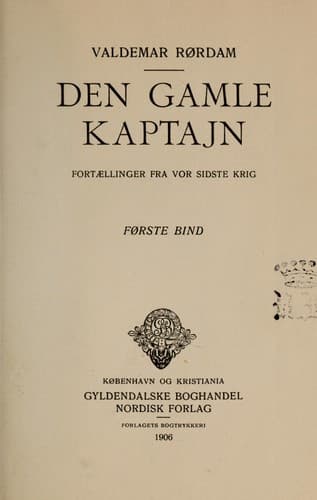 Tapa de Den gamle kaptajn