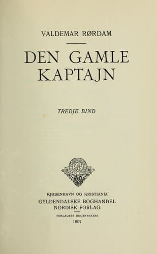 Tapa de Den gamle kaptajn