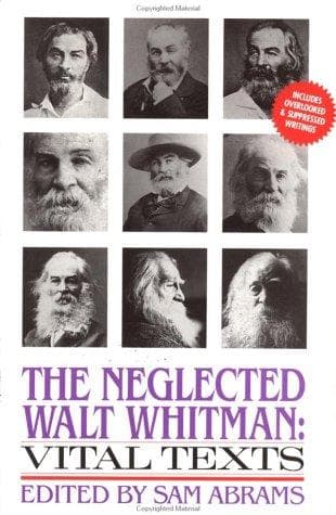 Tapa de The Neglected Walt Whitman