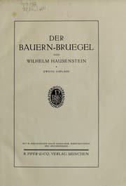 Tapa de Der Bauern-Bruegel