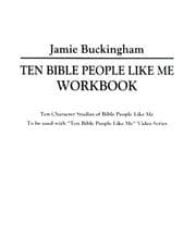 Tapa de Ten Bible People Like Me Workbook