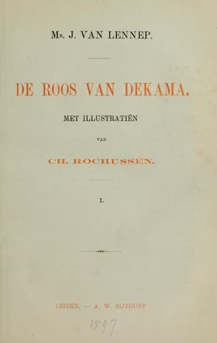 Tapa de De roos van Dekama