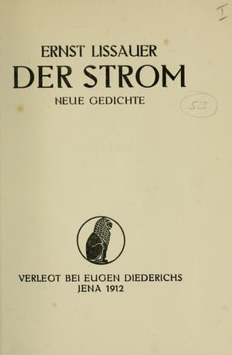 Tapa de Der Strom