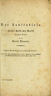 Tapa de Der Tausendsasa