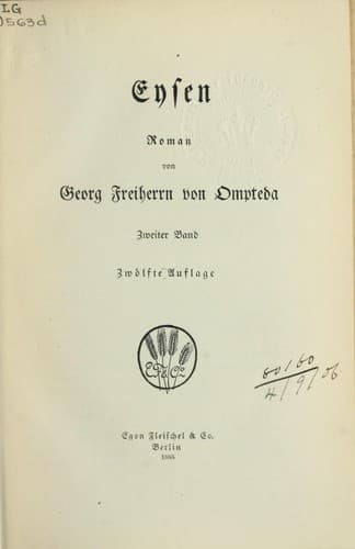 Tapa de Deutscher Adel um 1900
