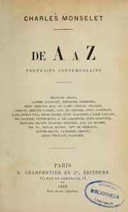 Tapa de De A à Z