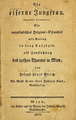 Tapa de Die eiserne Jungfrau