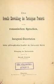 Tapa de Die formelle Entwicklung des Participium Praeteriti in den romanischen Sprachen