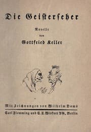 Tapa de Die Geisterseher