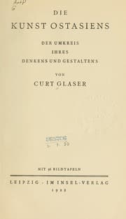 Tapa de Die Kunst Ostasiens