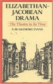 Tapa de Elizabethan-Jacobean drama