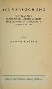 Tapa de Die Versuchung