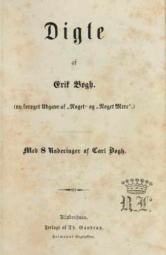 Tapa de Digte
