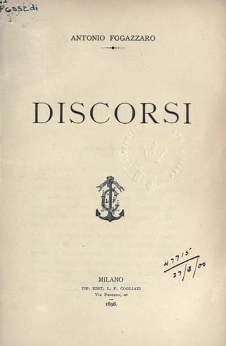 Tapa de Discorsi