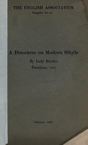Tapa de A discourse on modern Sibyls
