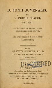 Tapa de D. Junii Juvenalis et A. Persii Flacci Satirae
