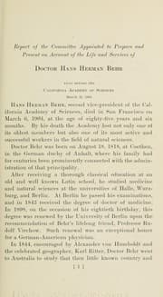 Tapa de Doctor Hans Herman Behr