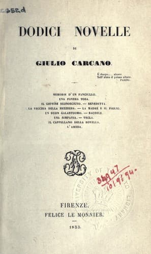 Tapa de Dodici Novelle