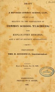 Tapa de Draft of a revised common law school