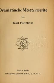 Tapa de Dramatische Meisterwerke