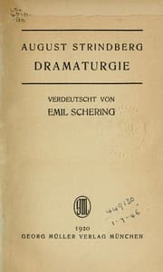 Tapa de Dramaturgie