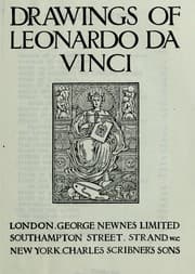 Tapa de Drawings of Leonard da Vinci