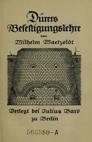 Tapa de Dürers Befestigungslehre