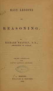 Tapa de Easy lessons on reasoning