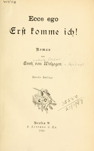 Tapa de Ecce ego
