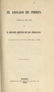 Tapa de El abogado de pobres